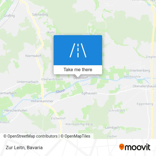 Карта Zur Leitn