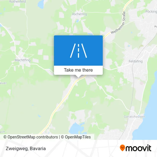 Карта Zweigweg