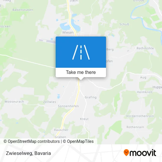 Карта Zwieselweg