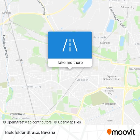Bielefelder Straße map