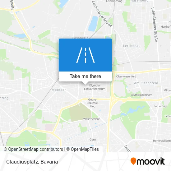 Карта Claudiusplatz