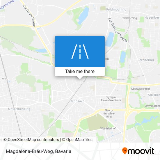 Magdalena-Bräu-Weg map