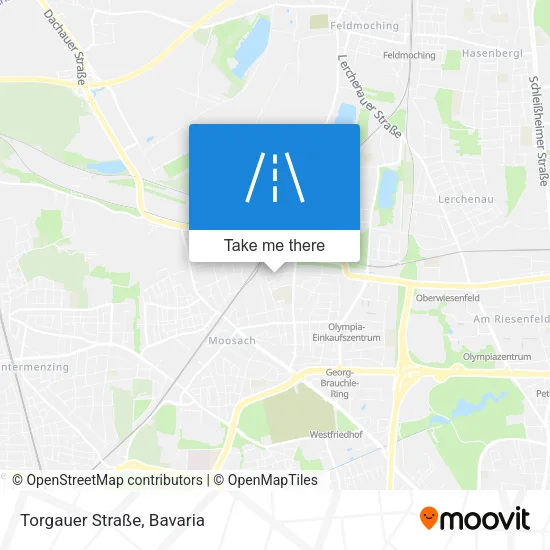 Карта Torgauer Straße