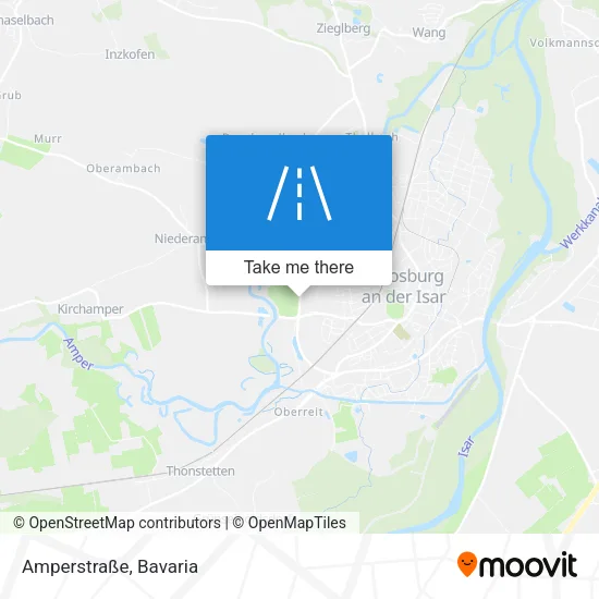 Карта Amperstraße