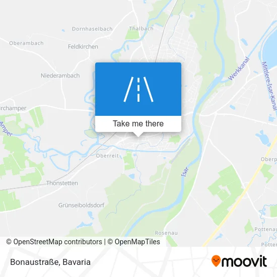 Карта Bonaustraße