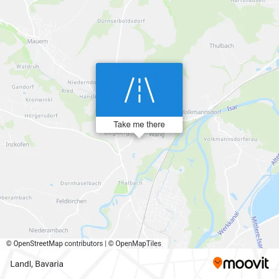 Карта Landl