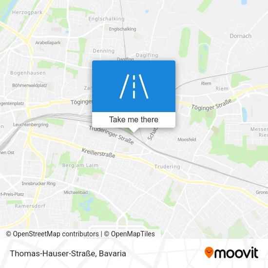 Карта Thomas-Hauser-Straße
