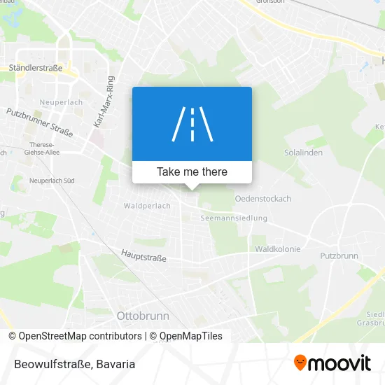 Карта Beowulfstraße
