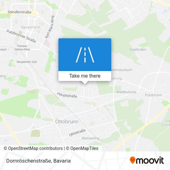 Dornröschenstraße map