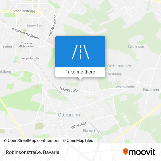 Карта Robinsonstraße