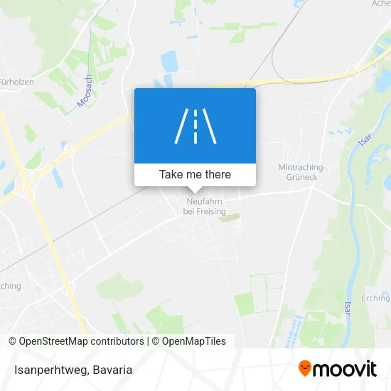 Карта Isanperhtweg