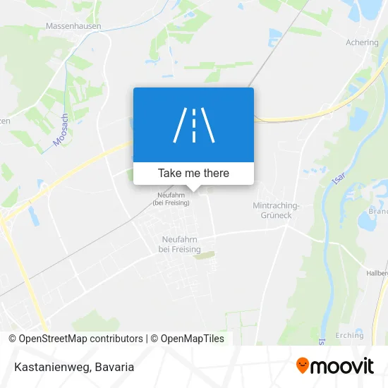 Карта Kastanienweg