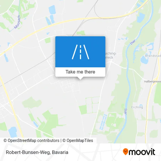 Карта Robert-Bunsen-Weg