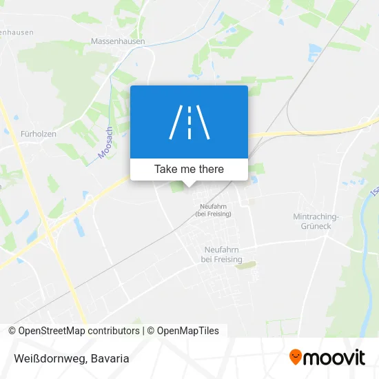 Карта Weißdornweg