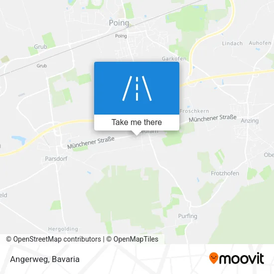 Карта Angerweg