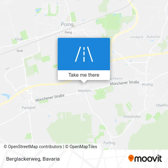 Карта Berglackerweg
