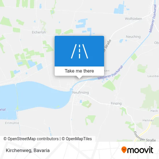 Kirchenweg map