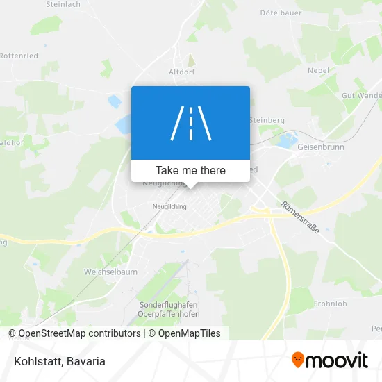 Kohlstatt map