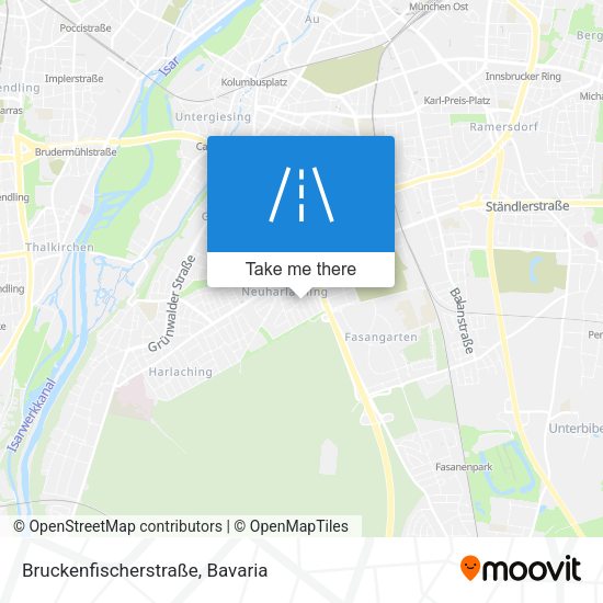 Bruckenfischerstraße map
