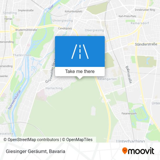 Giesinger Geräumt map