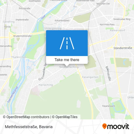 Methfesselstraße map