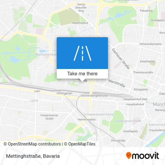 Mettinghstraße map