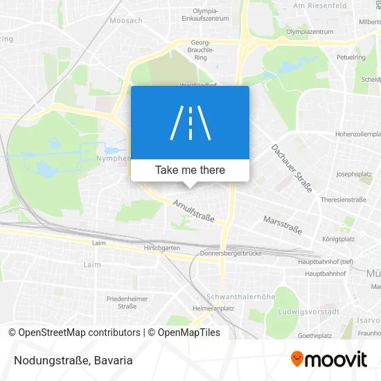 Карта Nodungstraße