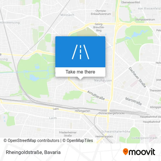 Rheingoldstraße map