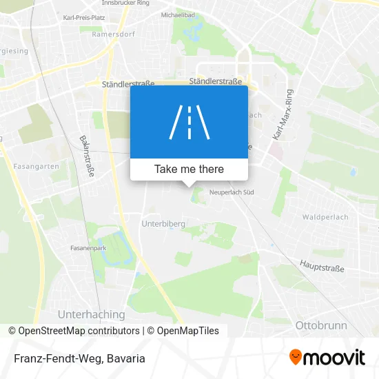 Карта Franz-Fendt-Weg