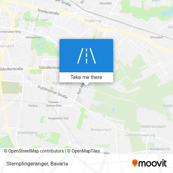 Карта Stemplingeranger