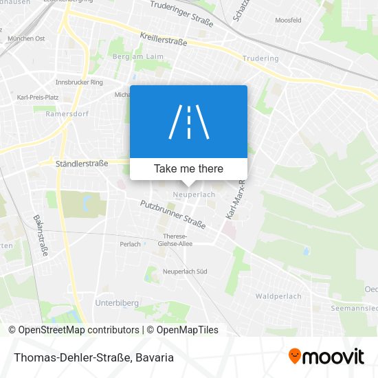 Thomas-Dehler-Straße map