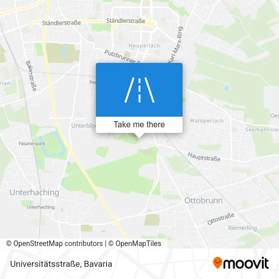 Карта Universitätsstraße