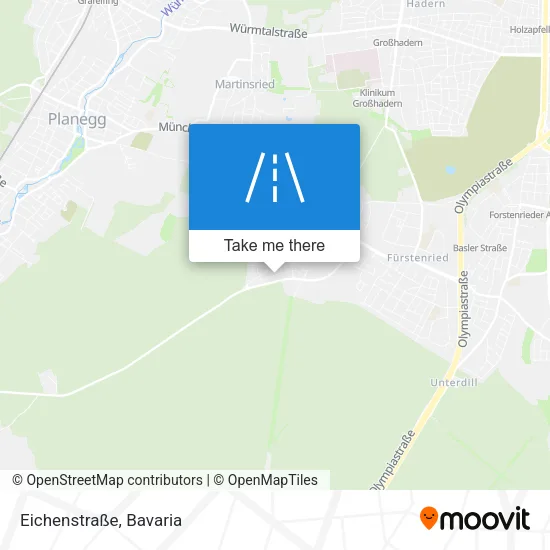 Карта Eichenstraße