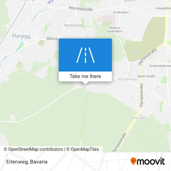 Карта Erlenweg