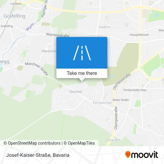 Josef-Kaiser-Straße map