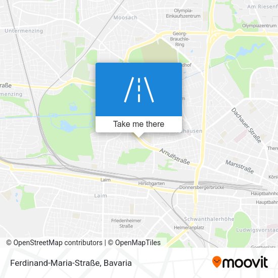 Ferdinand-Maria-Straße map