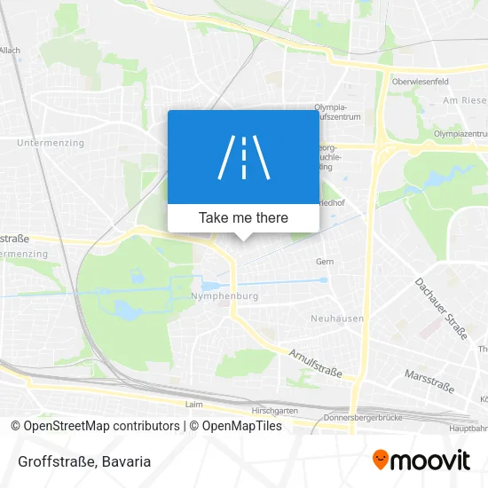 Карта Groffstraße