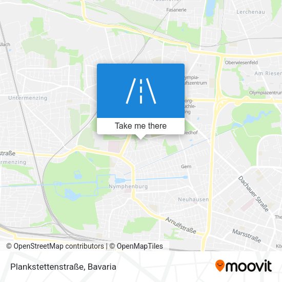 Plankstettenstraße map