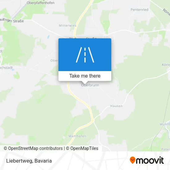 Карта Liebertweg