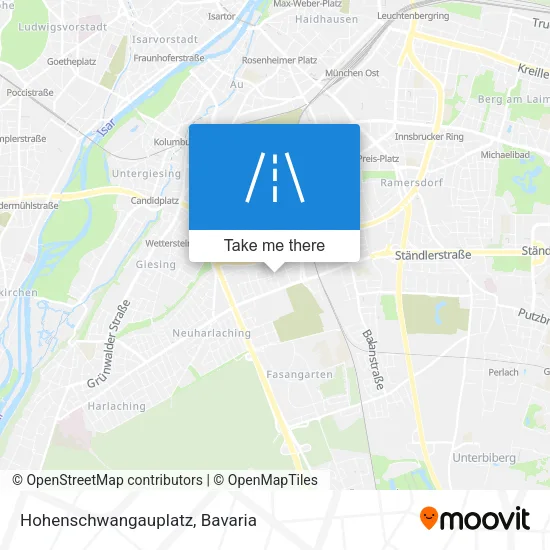 Карта Hohenschwangauplatz