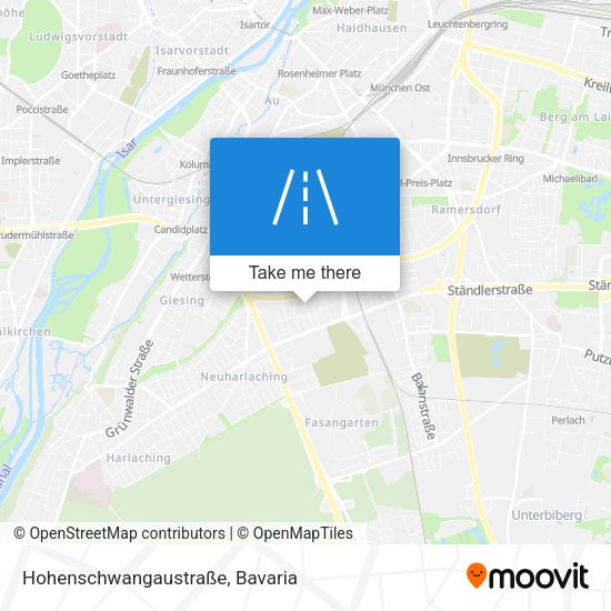 Hohenschwangaustraße map