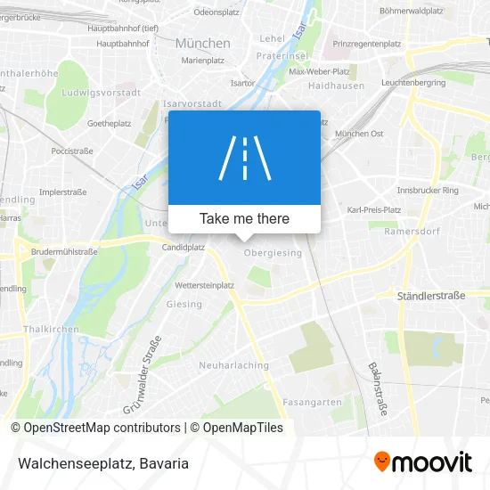 Карта Walchenseeplatz