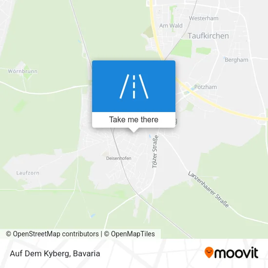 Карта Auf Dem Kyberg