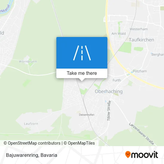 Карта Bajuwarenring