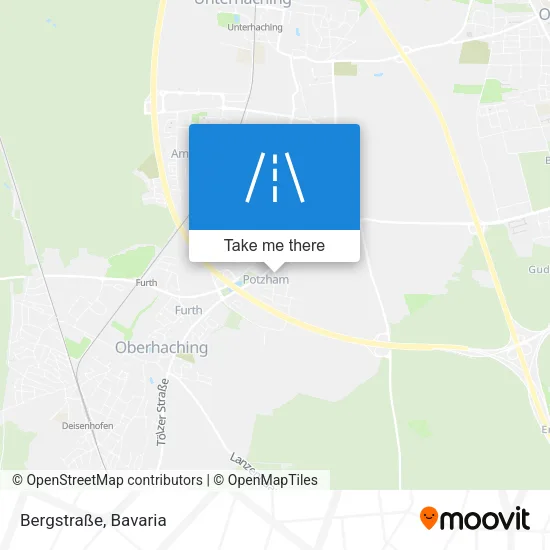 Bergstraße map