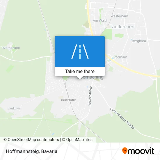 Карта Hoffmannsteig