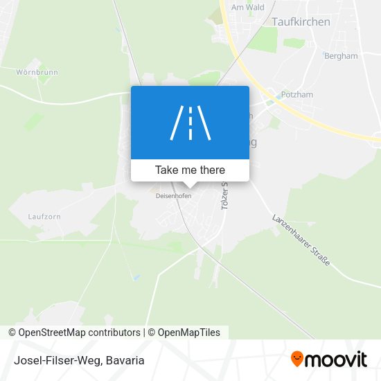 Карта Josel-Filser-Weg