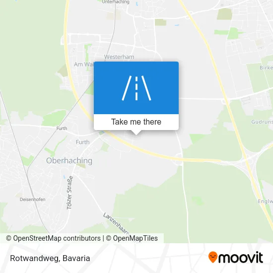 Rotwandweg map