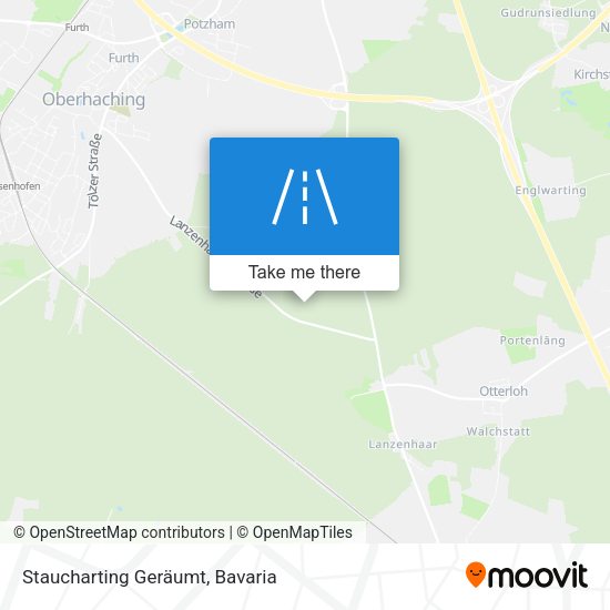 Staucharting Geräumt map