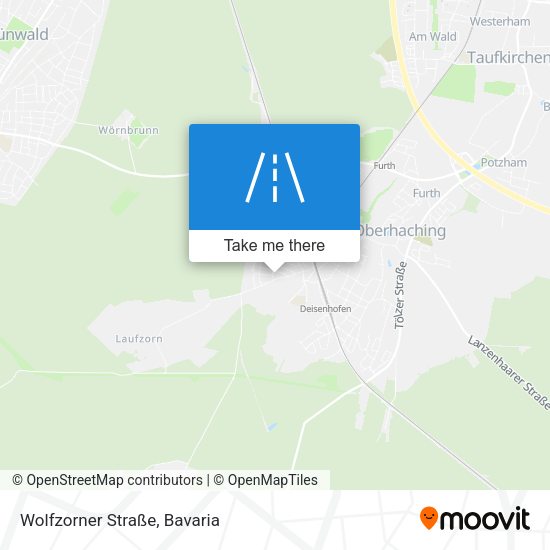 Wolfzorner Straße map